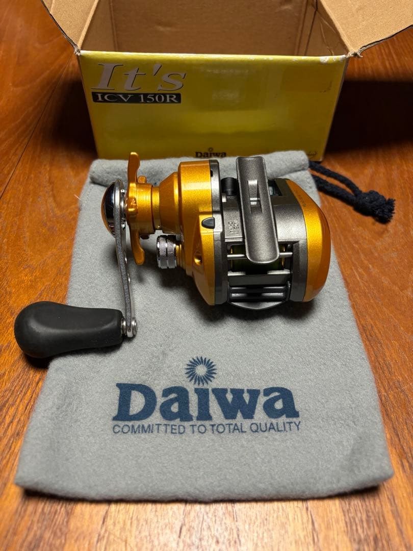 Daiwa ICV 150R Right Handle Digital Counter Unused with Bag
