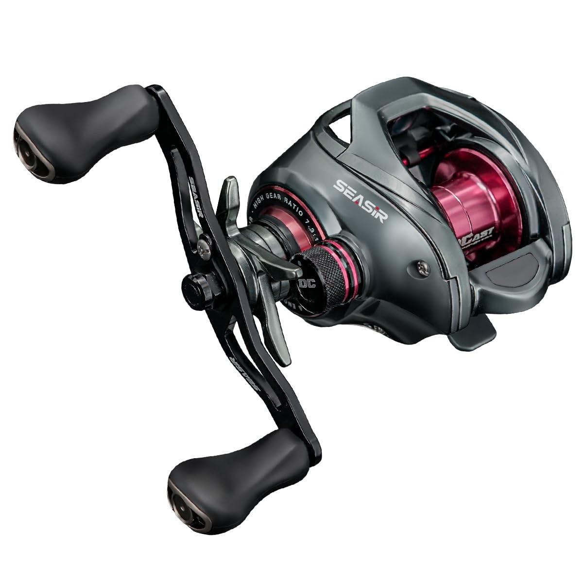 SEASIR DCast Baitcaster Reel, Digital Control Fishing Reel, Ultralight Baitca…