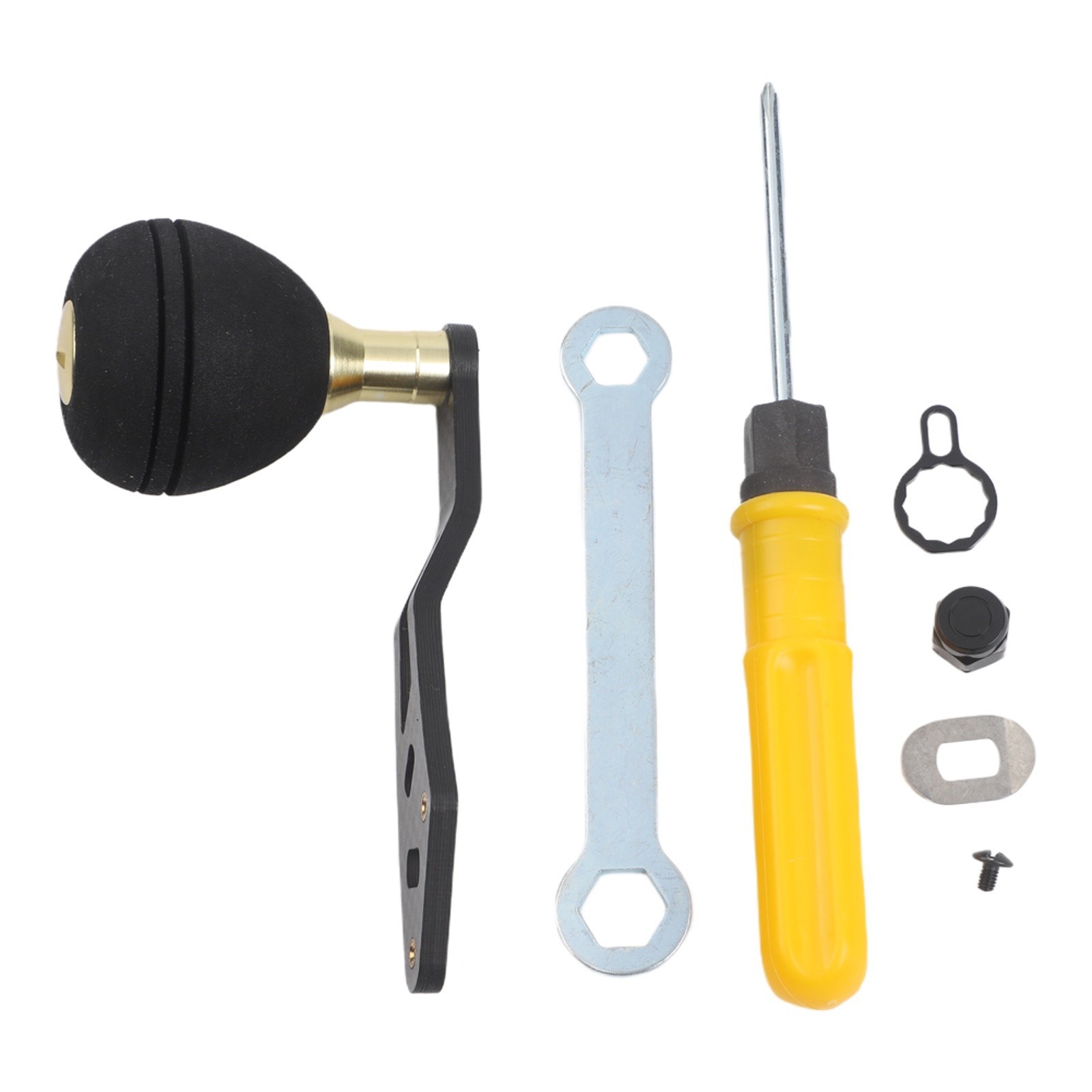 Fishing Reel Handle with EVA Knobs Carbon Arm for For DAIWA Replacement