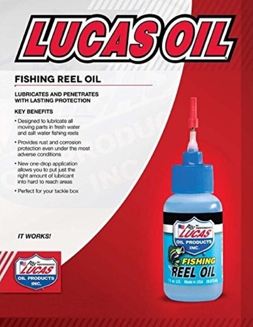 2 – Lucas Fishing Reel Oil 10690