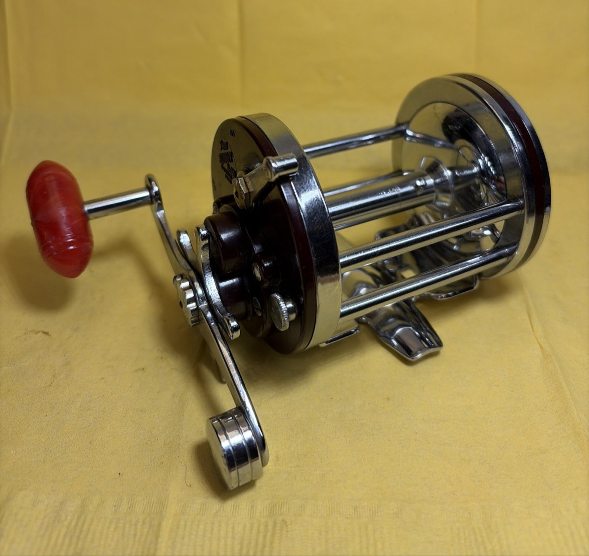 Vintage 1969-1970 Penn 140 Squidder Fishing Reel w/Box Catalog and Wrench Nice!