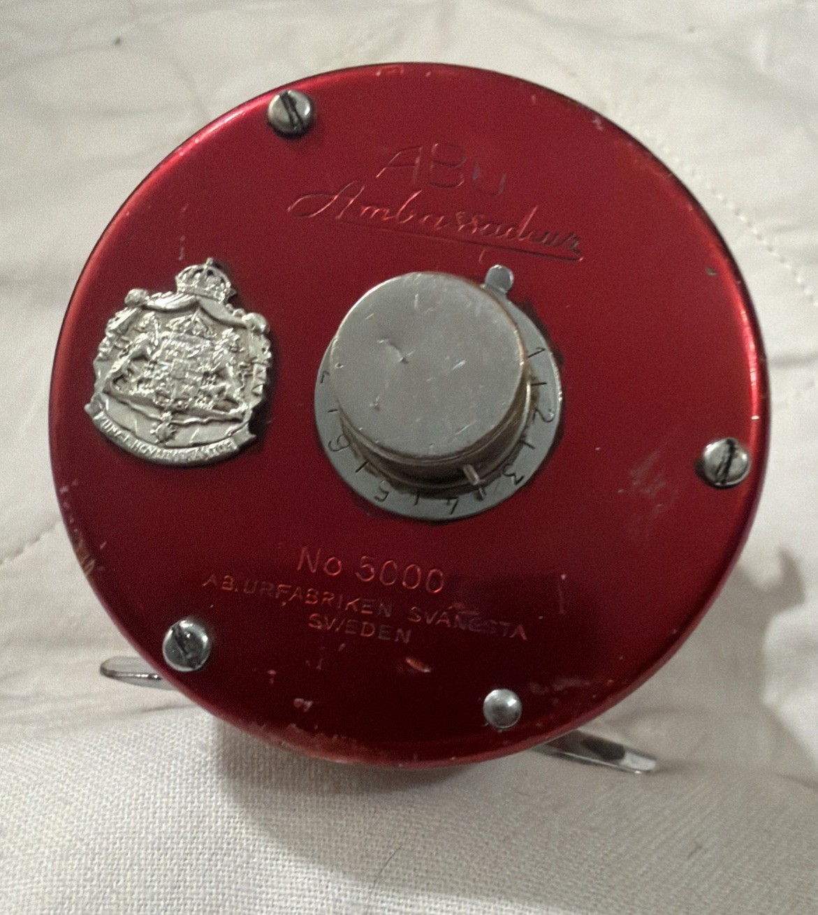 Vtg Abu Garcia Ambassadeur NO 5000 Baitcasting Fishing Reel Trolling 100802 READ