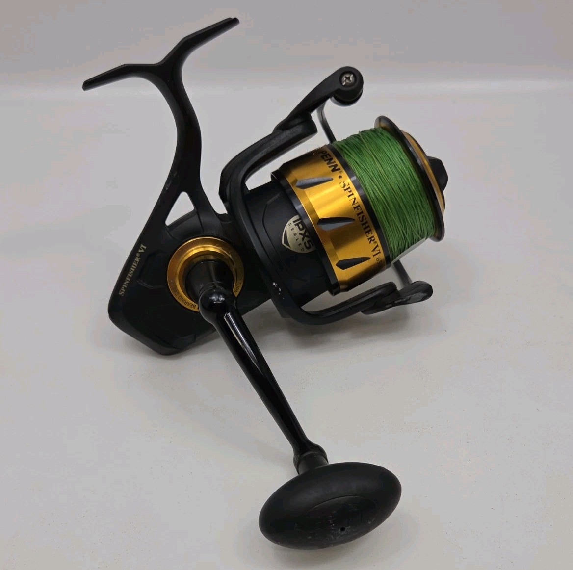 PENN Spinfisher VI 6500 Spinning Reel Black/Gold