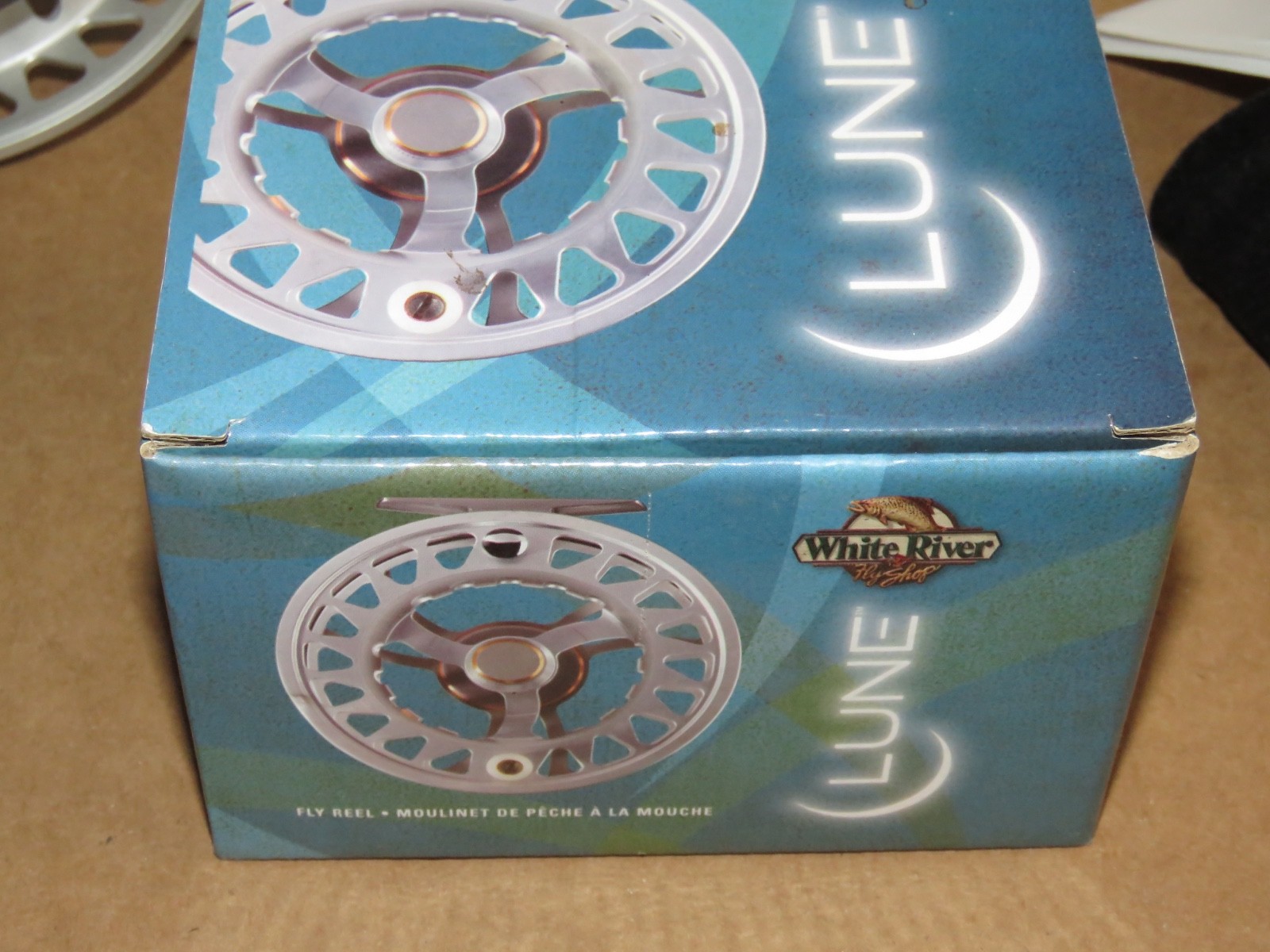 White River Fly Shop Lune Fly Fishing Reel with Box, Instructions and Pouch