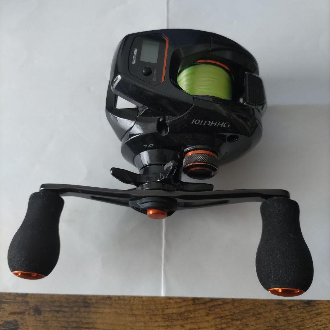 Shimano Barchetta 101DHHG Digital Counter Fishing Reel Gear Ratio 7.0