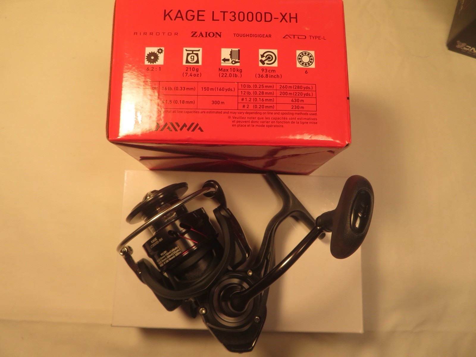 Daiwa Spinning Reel, KAGE Model, LT3000D-XH, Brand New In Box! #6920