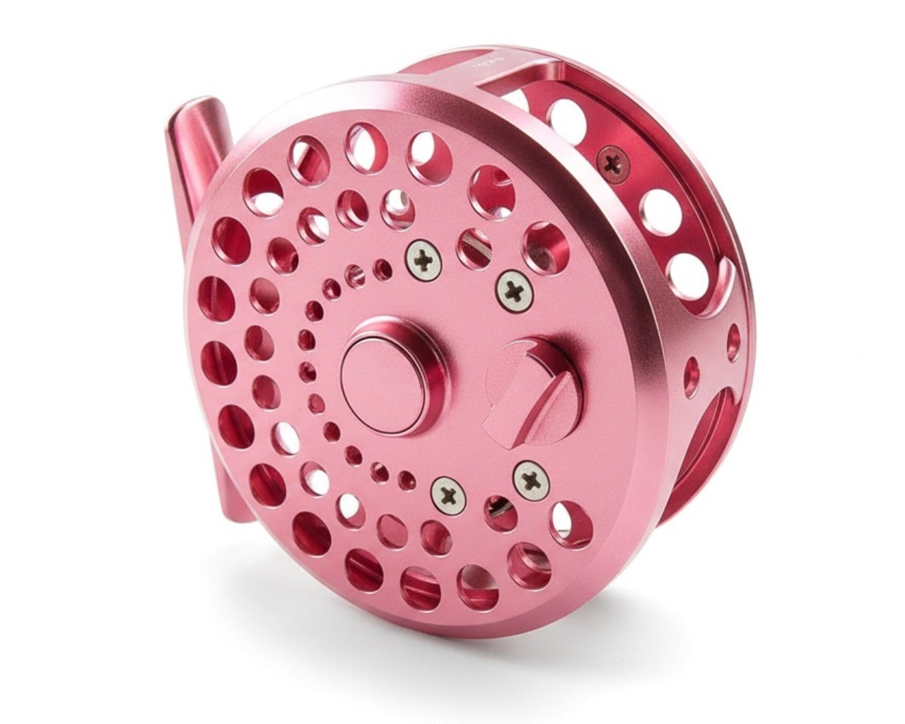 PINK 2 7/8″ Click & Pawl FLY Reel – 2wt to 4wt Size ALUMINUM FLY FISHING REEL
