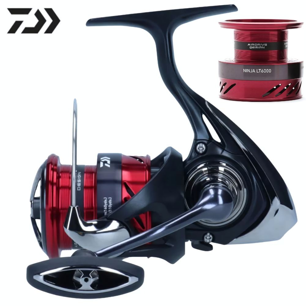 DAIWA Light And Tough Spinning Reel 23 NINJA LT + SPARE SPOOL 5000-C