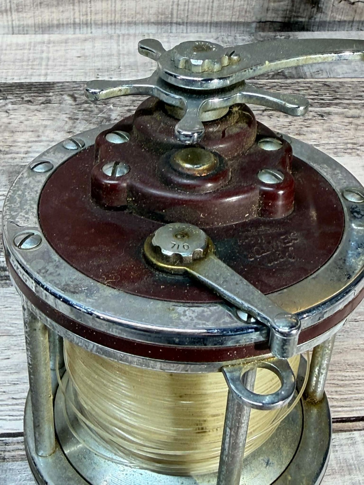 Vintage Penn Senator 114-H 114H Big Game Deep Sea Fishing Trolling Reel