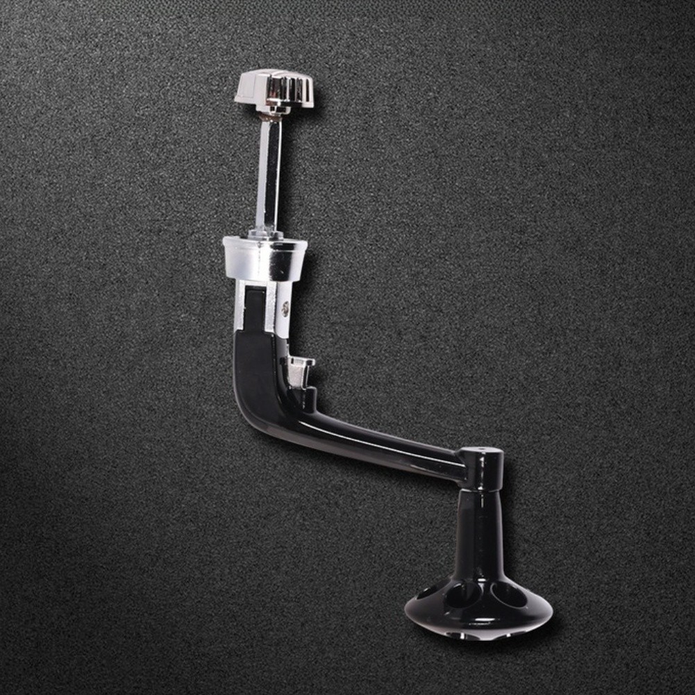 Black Aluminum Fishing Reel Handle Arm 1.9 x 0.5 x 0.3 cm for 1000-7000 Reels
