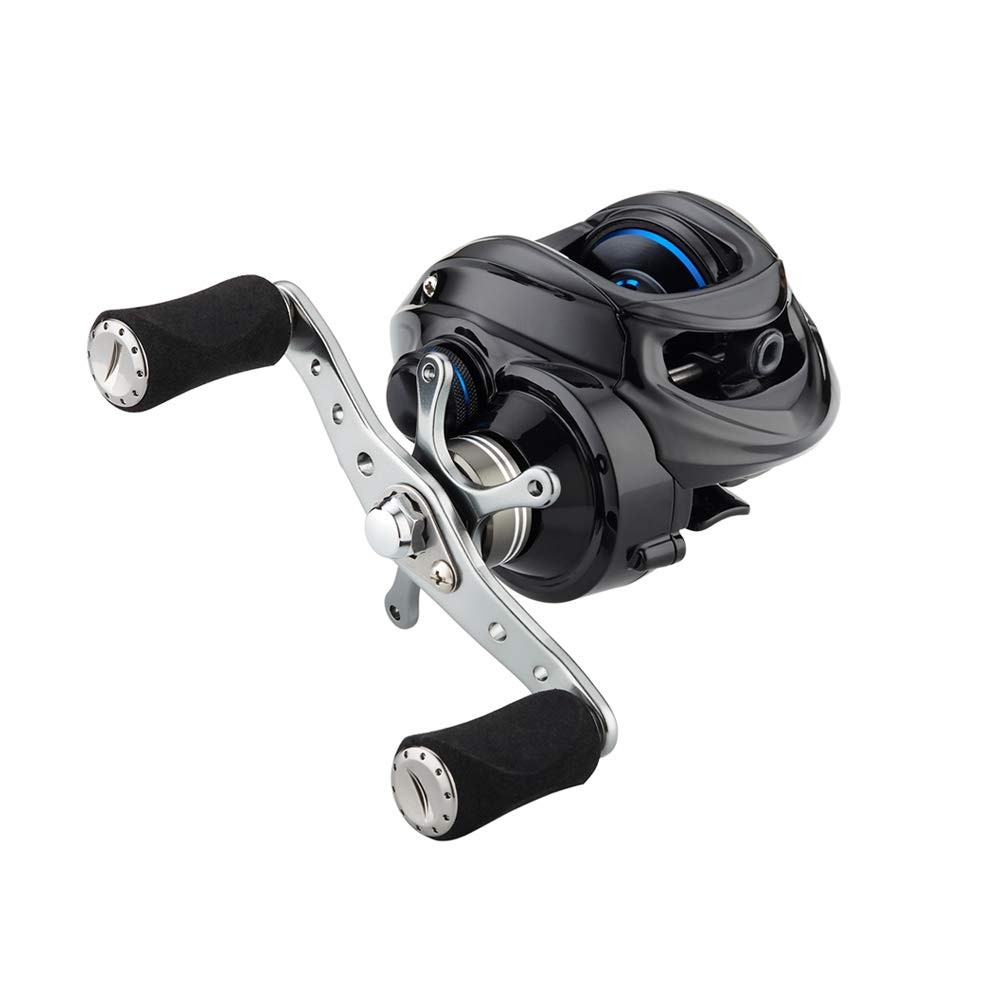 Fishdrops Baitcaster Reel Ultra-Light Baitcasting Right Handle-Blue Color