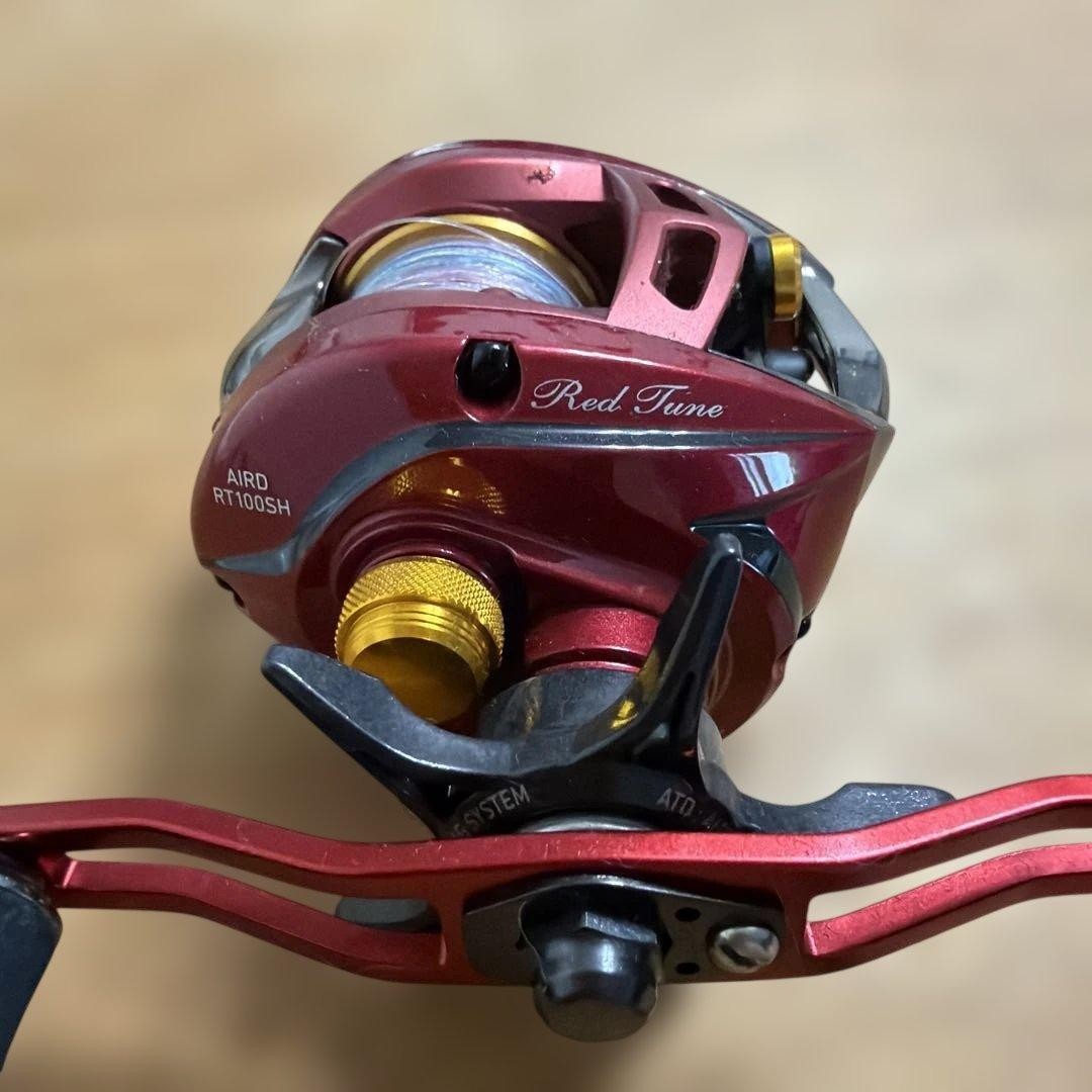 Daiwa AIRD RT100SH Red Tune Baitcasting Reel ATD Drag System Fishing Gear