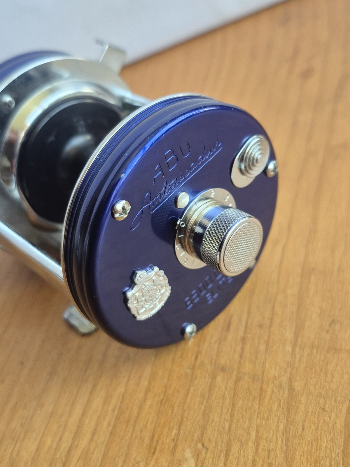 Abu Ambassadeur 6500 C3 CT Elite Blue Tournament Reel Swedish Made VGC