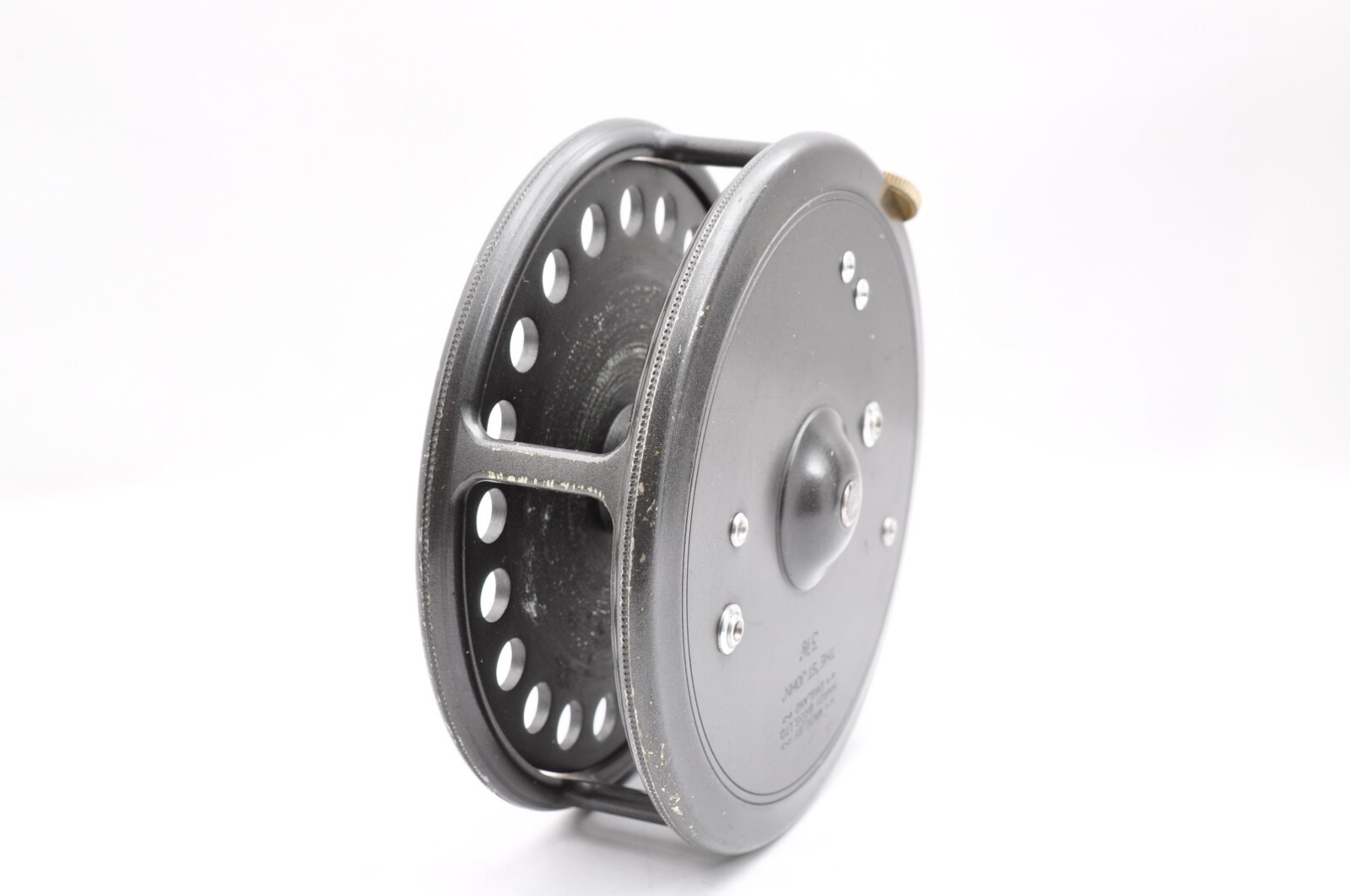 Hardy Bros. LTD „The St Jhon“ 3-7/8 Gray Box Bag Used Fly Reel Fishing Japan