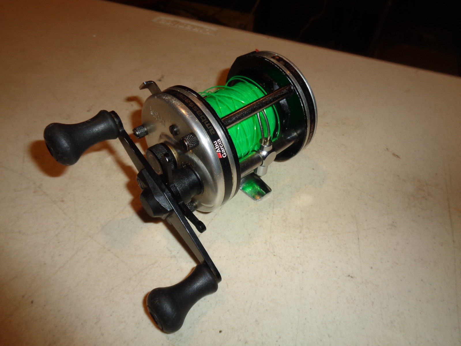 VINTAGE ABU GARCIA AMBASSADEUR 6500 C REEL in BOX with Oiler/Wrench, RH, Sweden