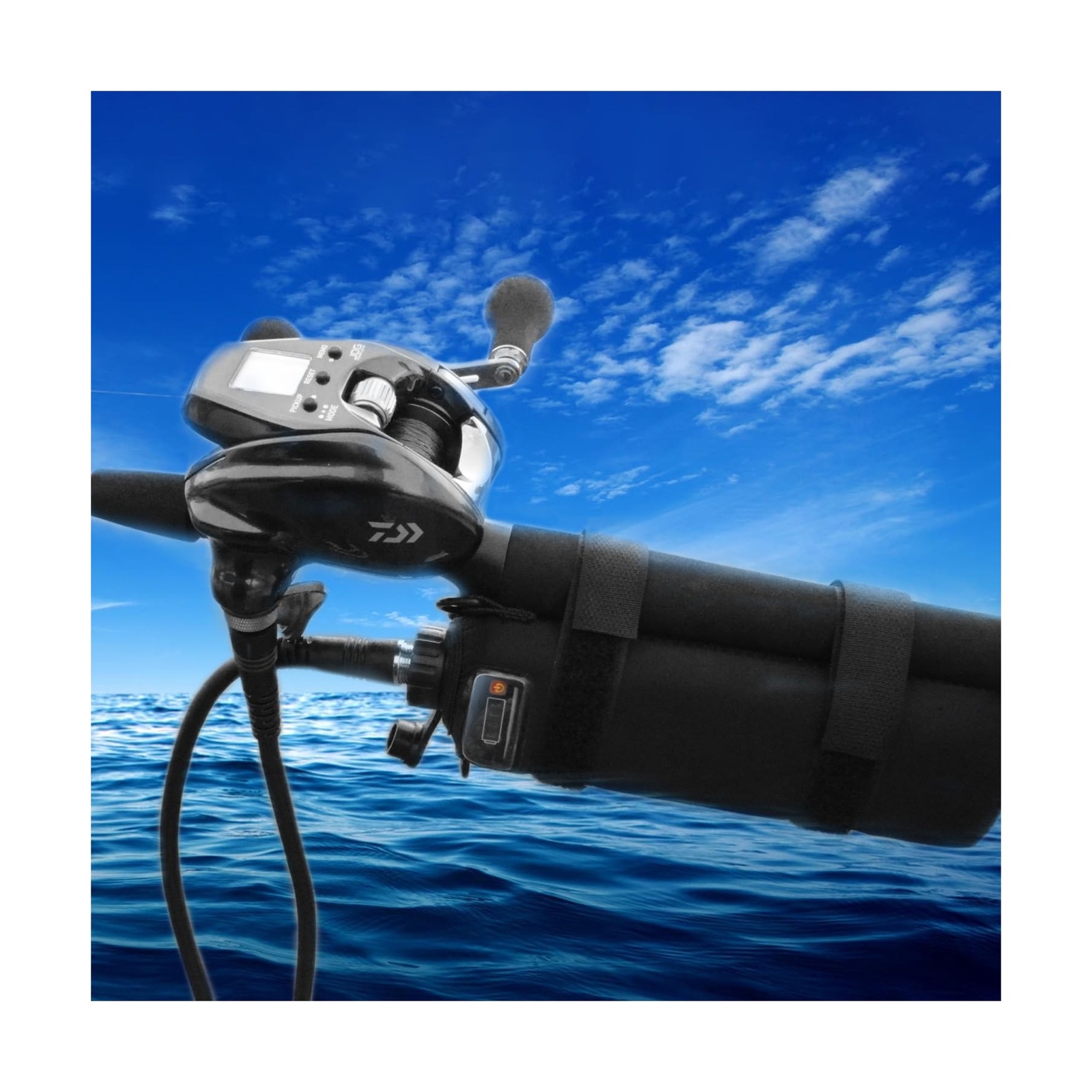 10Ah Sea Fishing Reel Battery and Accessories for Daiwa Tanacom Seaborg Leobr…