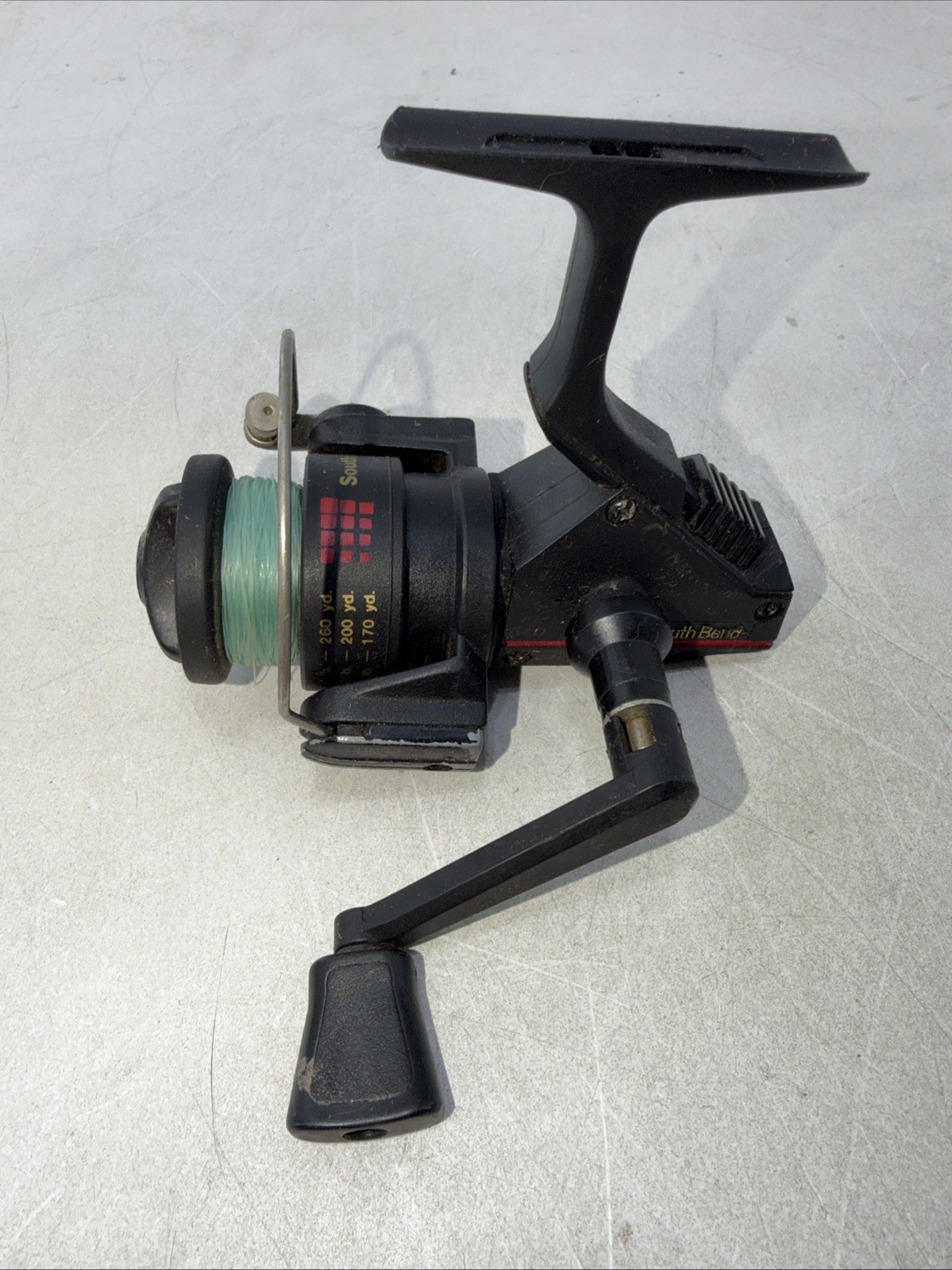 South Bend Condor 530 Spinning Reel – Graphite – 4.8:1 Gear Ratio
