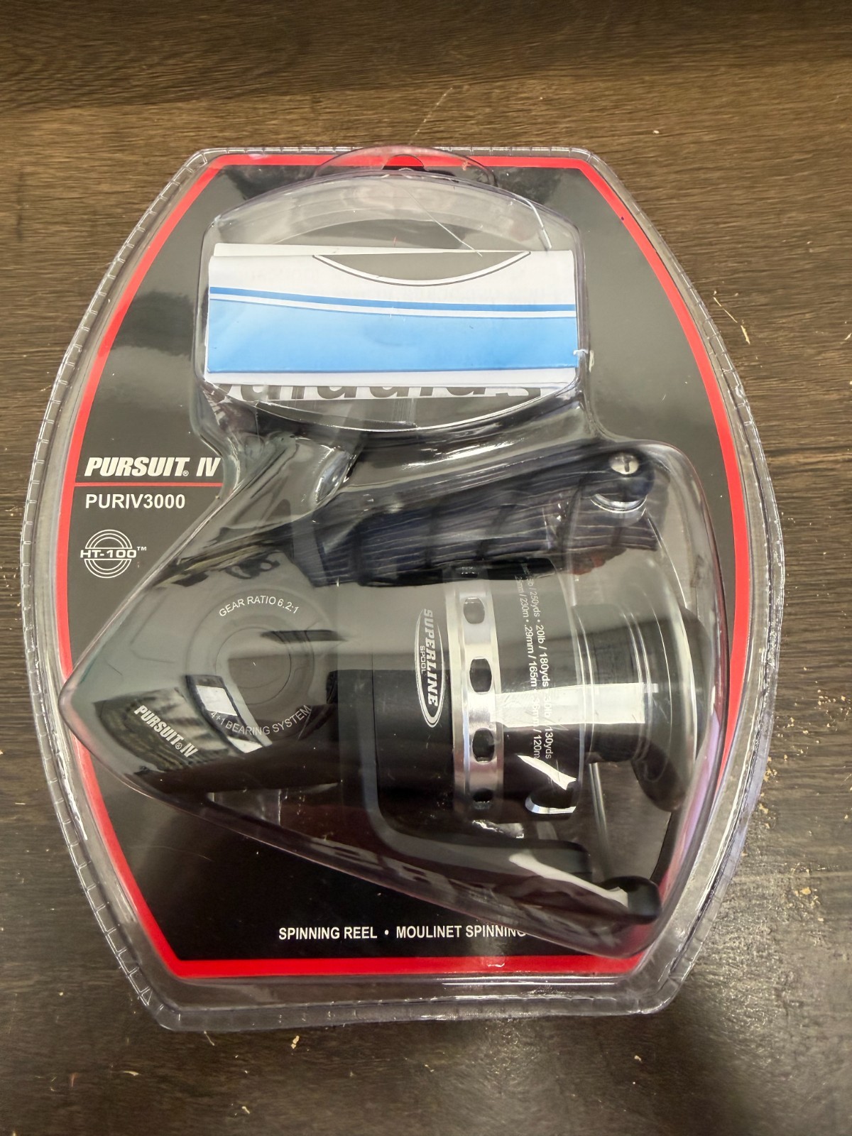 PENN Pursuit® IV Spinning Reel, 3000 Size Fishing Reel PURIV3000