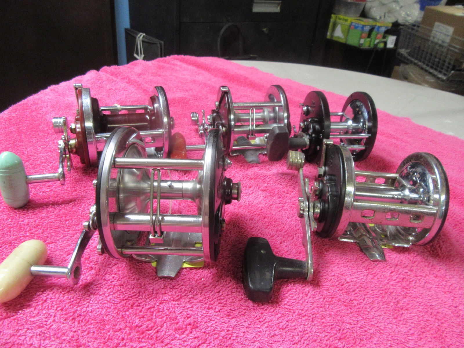 0624A (5) Penn Package of Penn (2) 500’s, 285, 209, 309 Levelwind