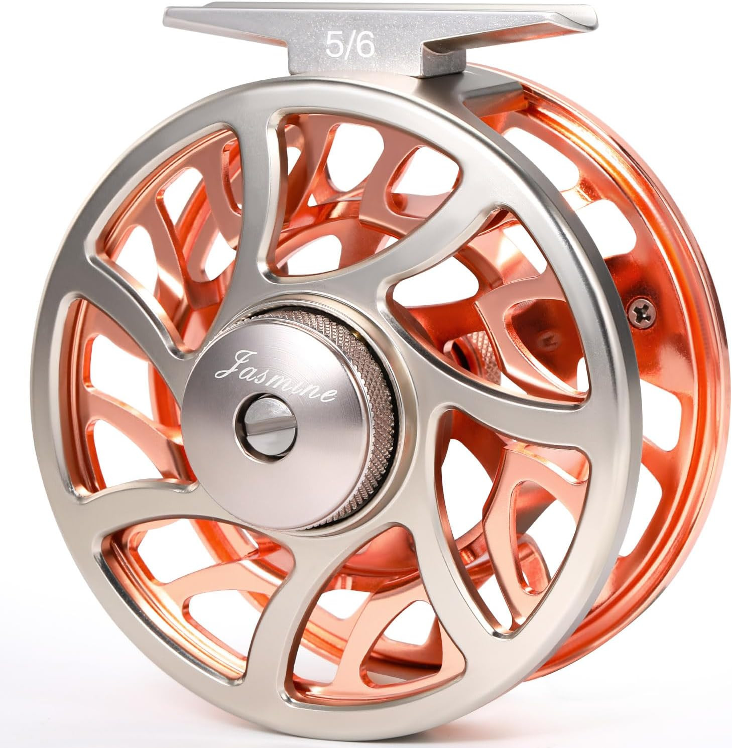 Fly Fishing Reel, Cnc-Machined Aluminum Alloy, 5/6 Weight, Lightweight Trout Ree