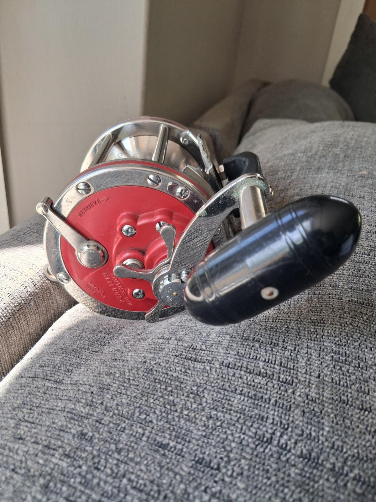 Vintage Penn Special Senator 114H 6/0 High Speed Conventional Fishing Reel USA