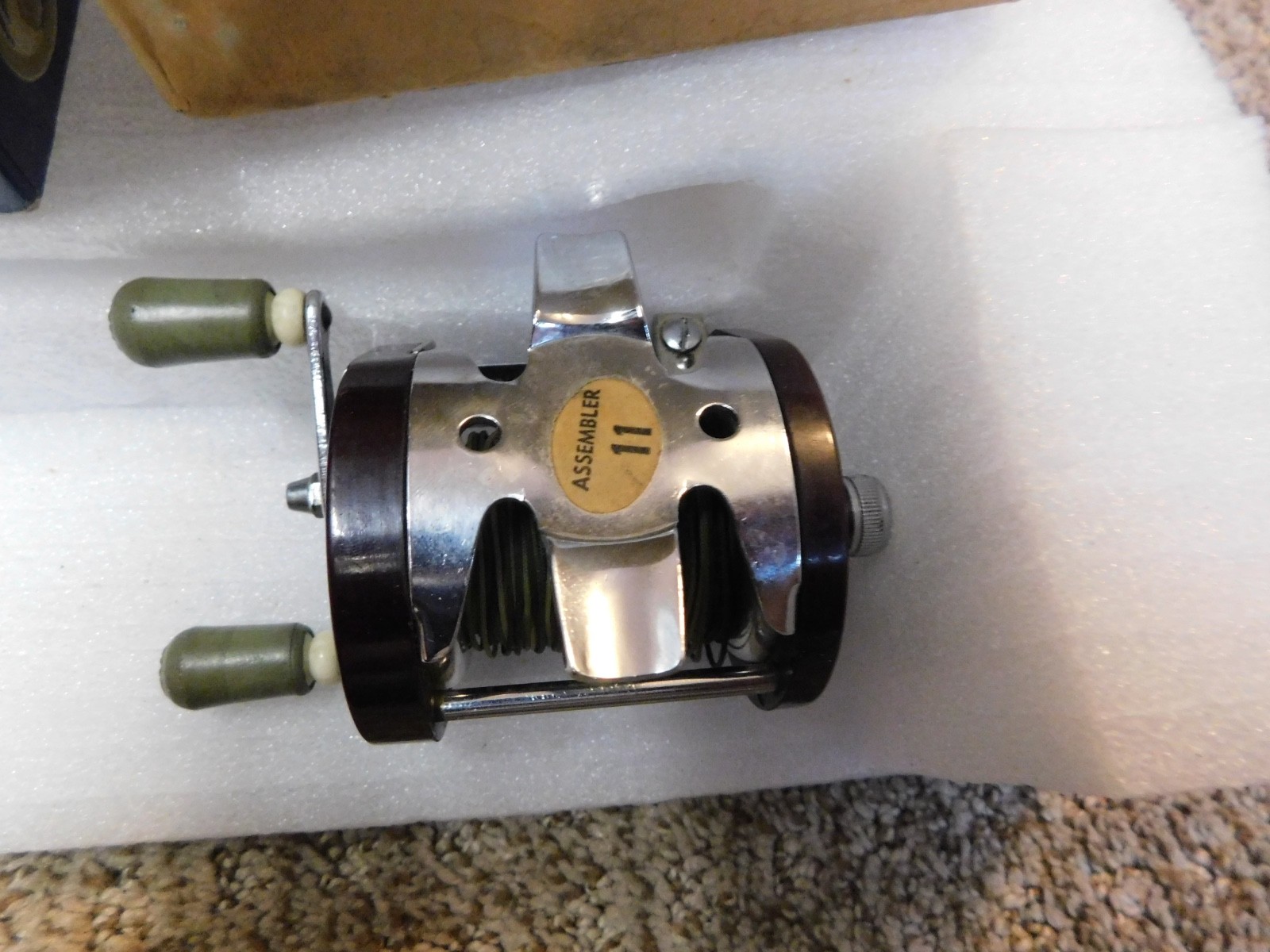 Vintage Ocean City No. 1591 Fishing Reel w/Original Box