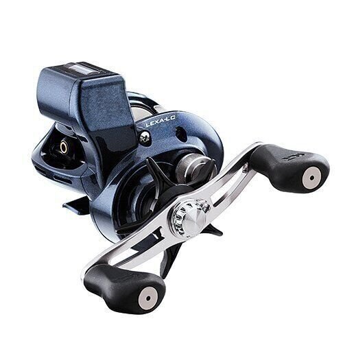 Daiwa Lexa-LC 5.5:1 Line Counter Baitcast Left Hand, Power Handle –