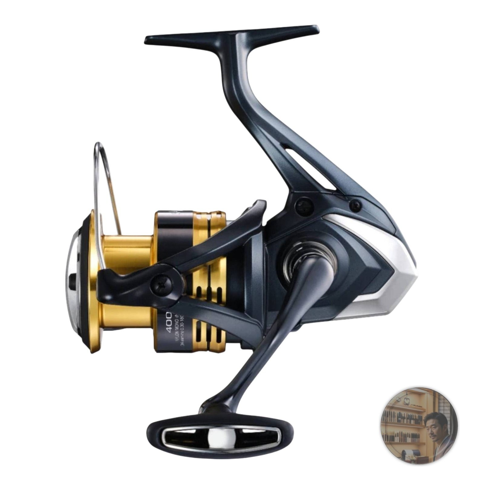 Shimano 22 Sahara 4000 Spinning Reel 4.7 Gear Ratio 6kg Drag New