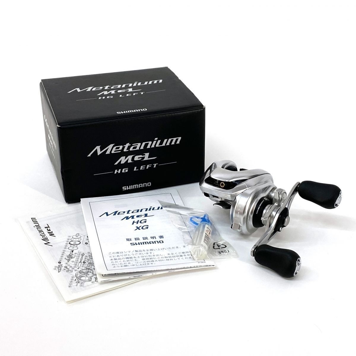 Near Mint SHIMANO 16 Metanium MGL HG LEFT Bait Casting Reel Japan USED w/BOX