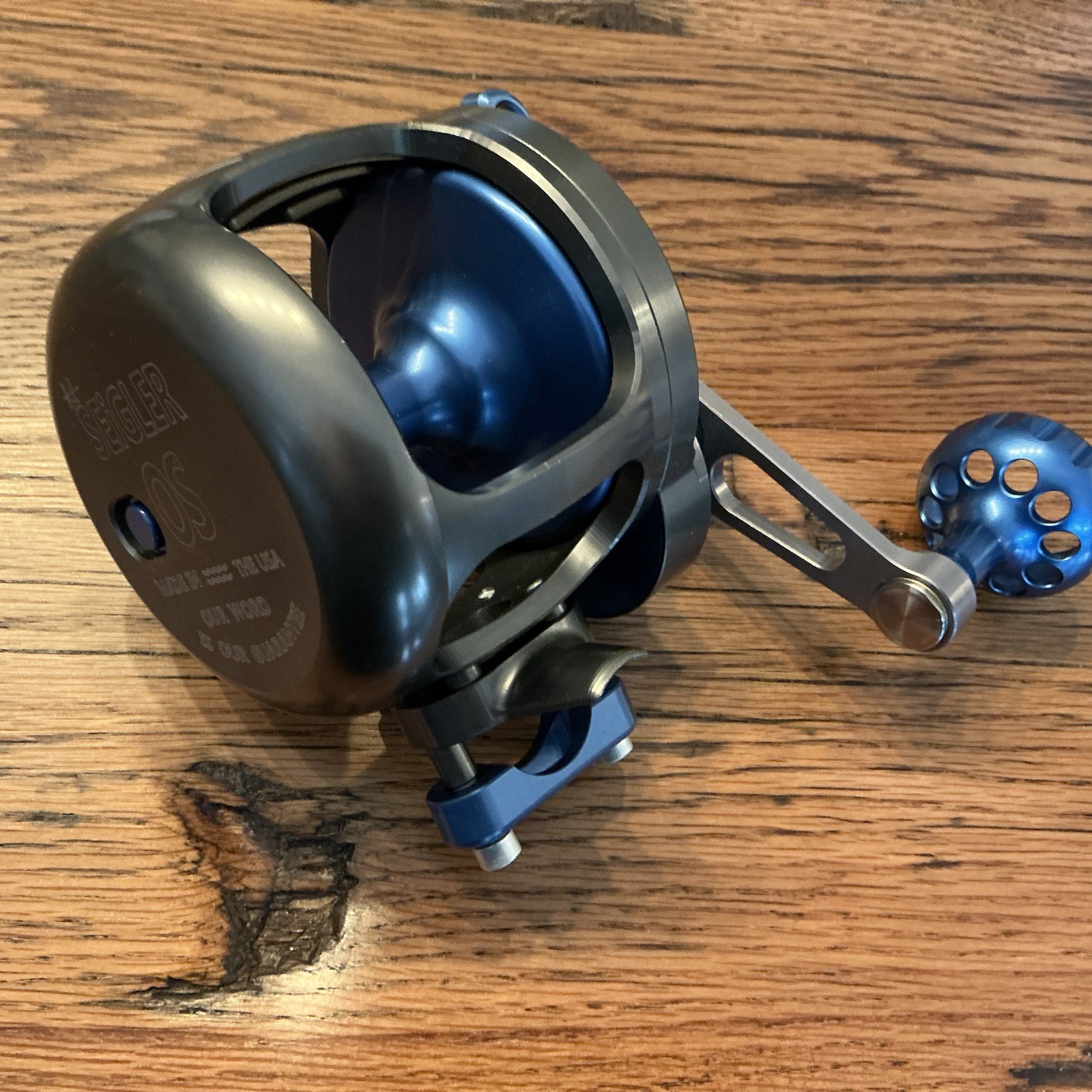 Seigler Reels OS Offshore Small Convencional Reel Smoke/Blue