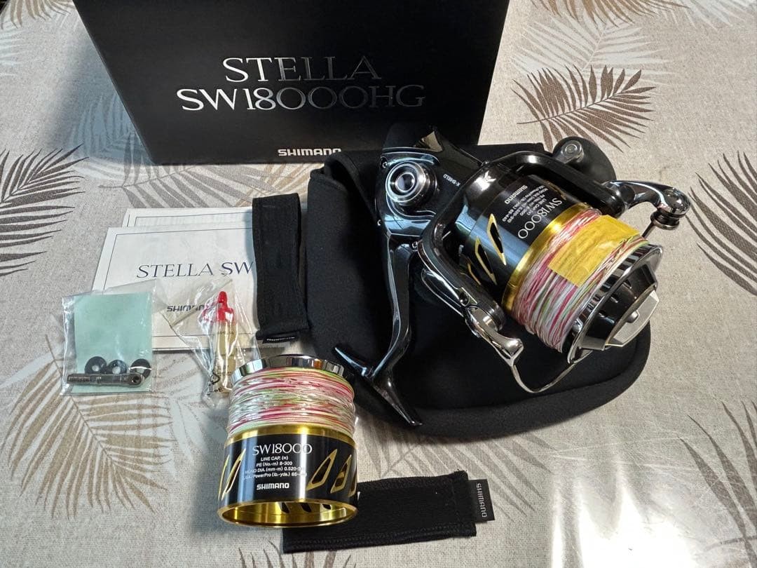 SHIMANO STELLA SW 18000HG Spinning Reel Used JDM Japan S