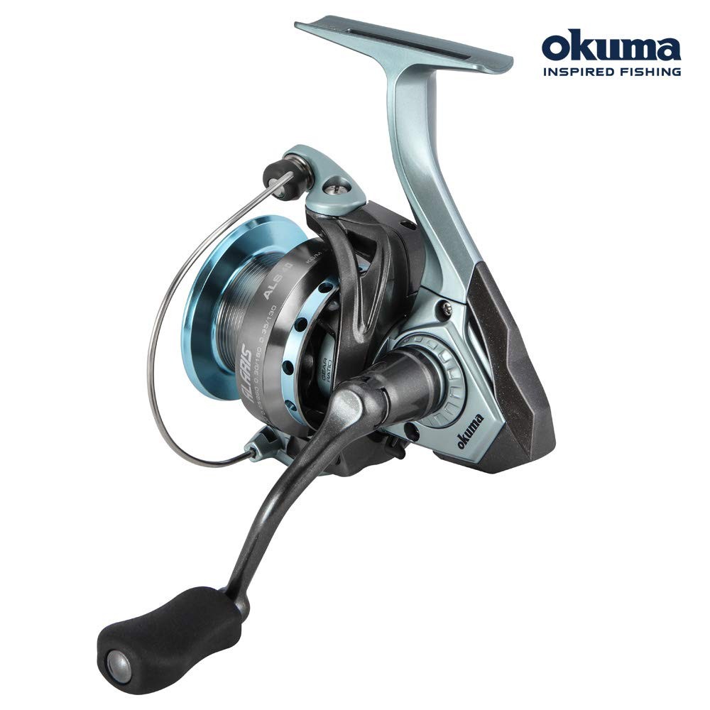 OKUMA ALS-40 Alaris Spinning Reel, 40 Reel Size, 5.0: 1 Gear One Multi