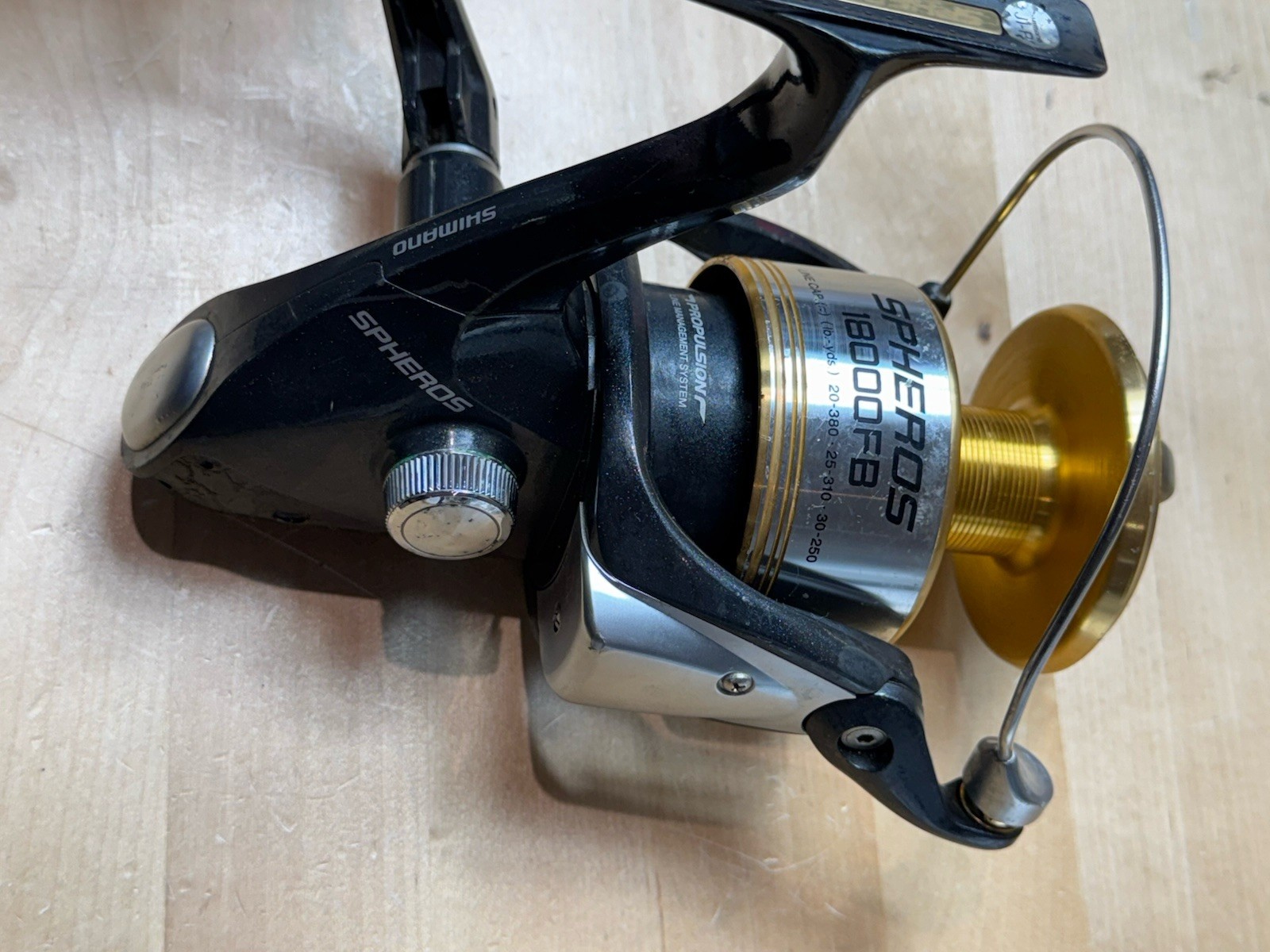 2 QTY -SHIMANO SPHEROS 18000FB Spinning Reel 5 BALL BEARINGS 4.6:1 Ratio LOT