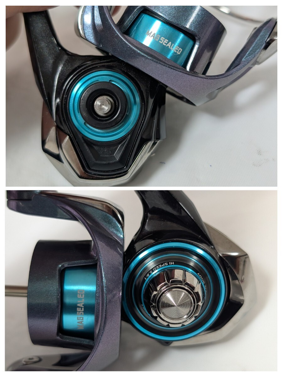 Daiwa Kan 229ID 23 Emeraldas RX FC LT2500S-H-DH Body Only, Rotation Difficulty