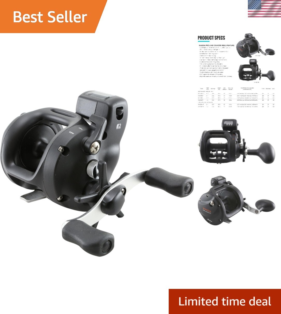 MA-20DLXT New Magda Linecounter Reel