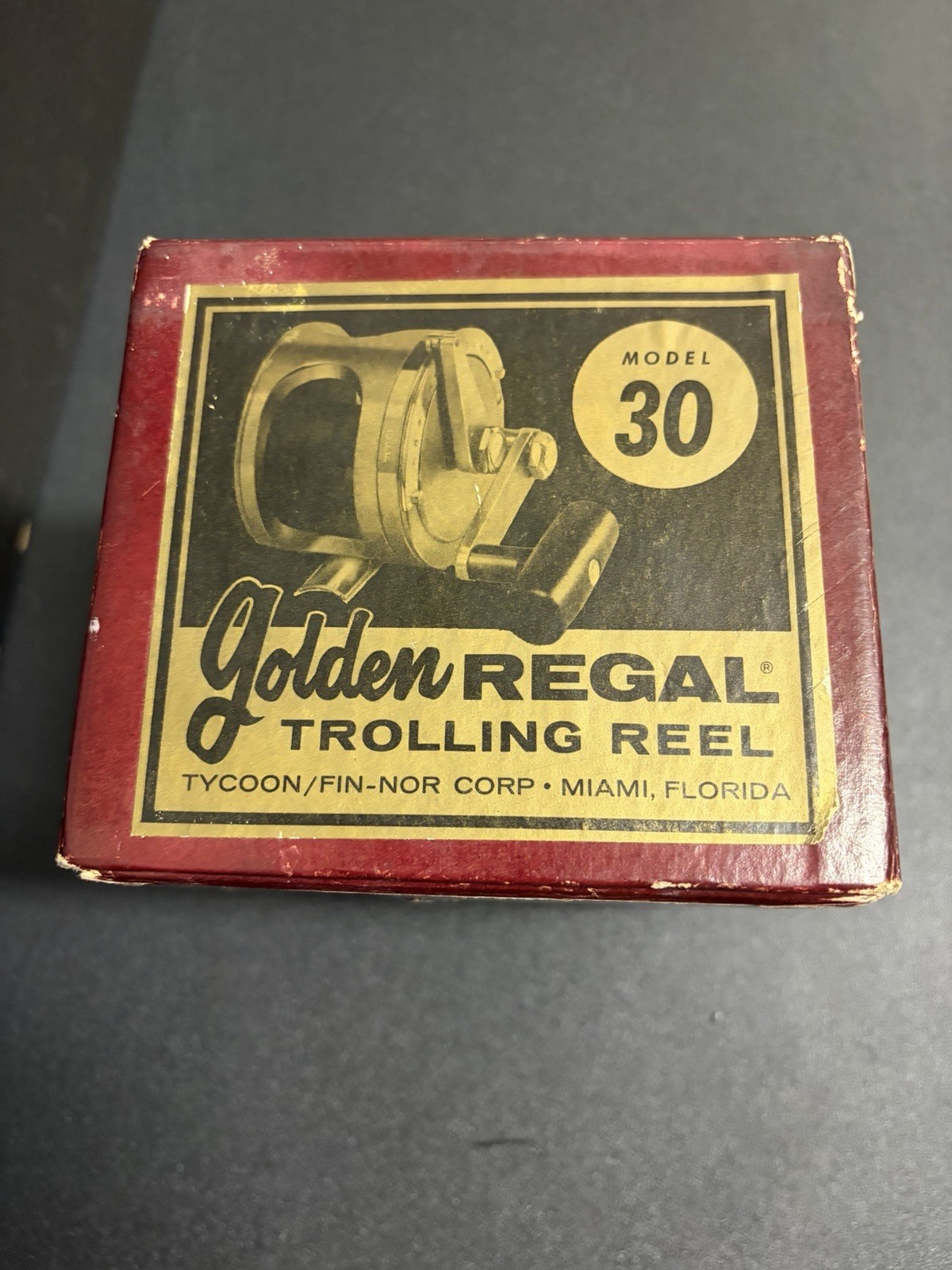 Tycoon Fin Nor Golden Regal 30 Lever Drag BigGame Offshore Fishing Reel Orig Box