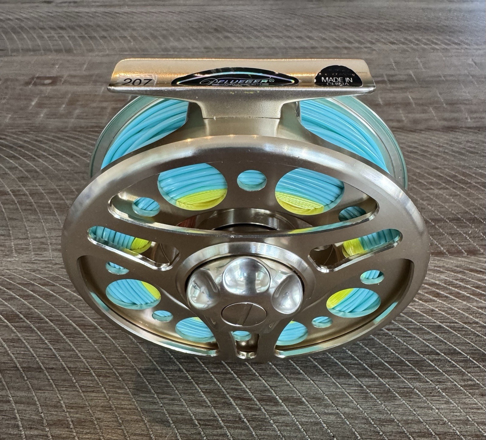 Unused Pflueger Summit 1690 9/10 wt Fly Reel w/New Rio Fly Line (not Sage/Orvis)