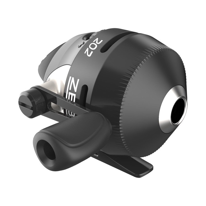 Zebco 202 Spincast Fishing Reel with All-Metal Gears and Built-in Hook Keeper