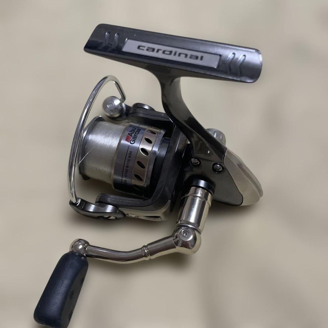 Abu Garcia Cardinal Spinning Reel 601ALB Metal Right Left Handle Used