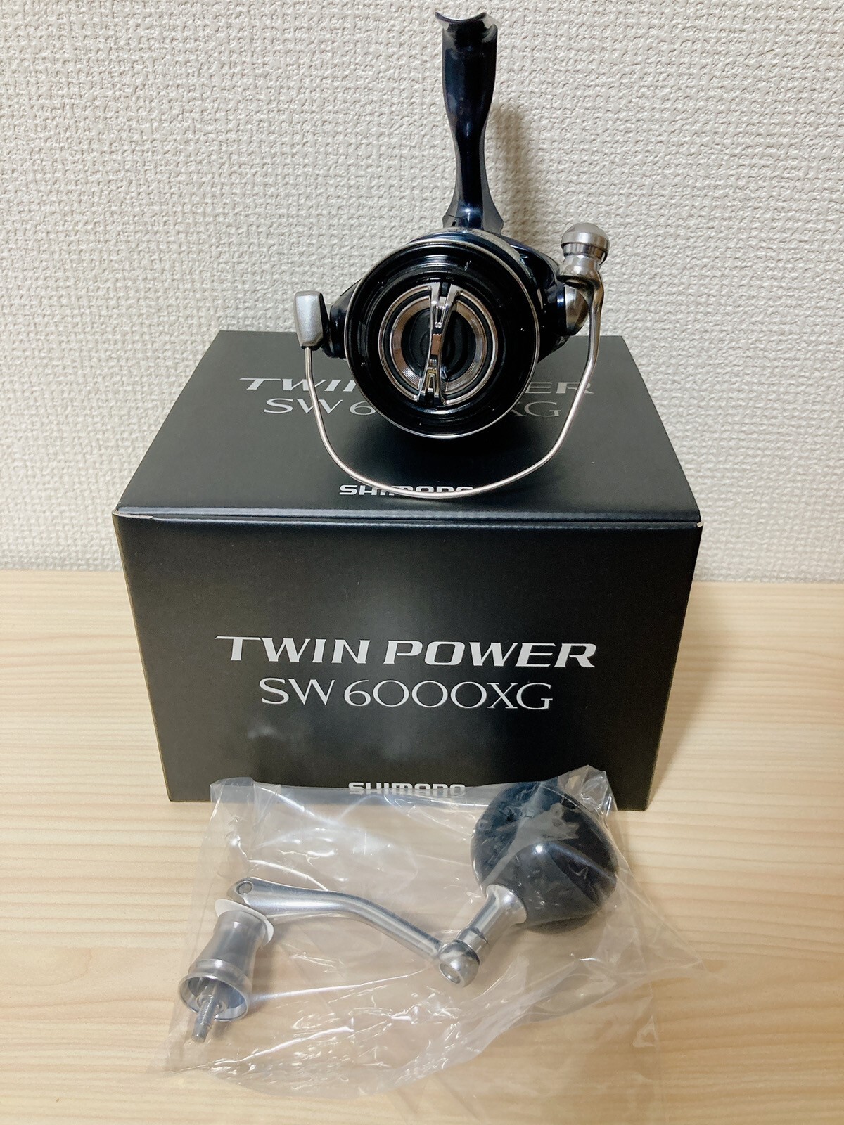 Shimano Spinning Reel 21 TWIN POWER SW 6000XG Gear Ratio 6.2:1 Fishing IN BOX