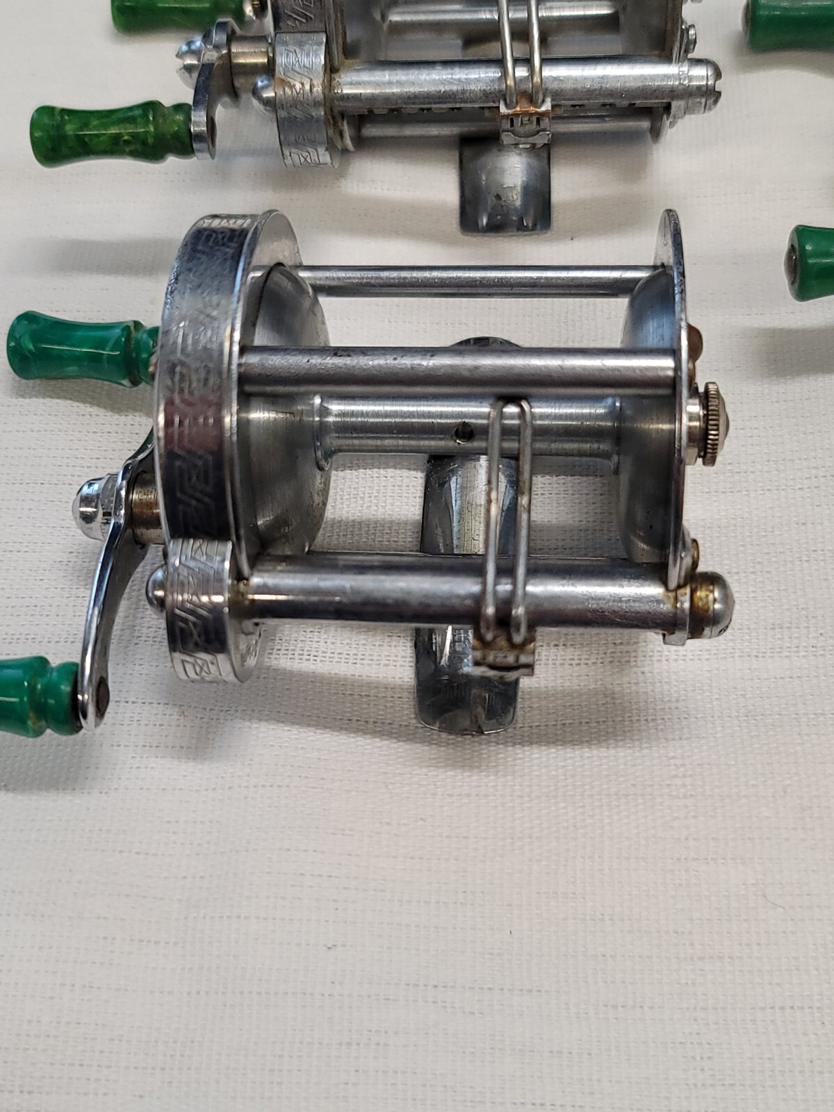 3 Pflueger 1893 Bait caster Casting Fishing Reel Vintage Akron