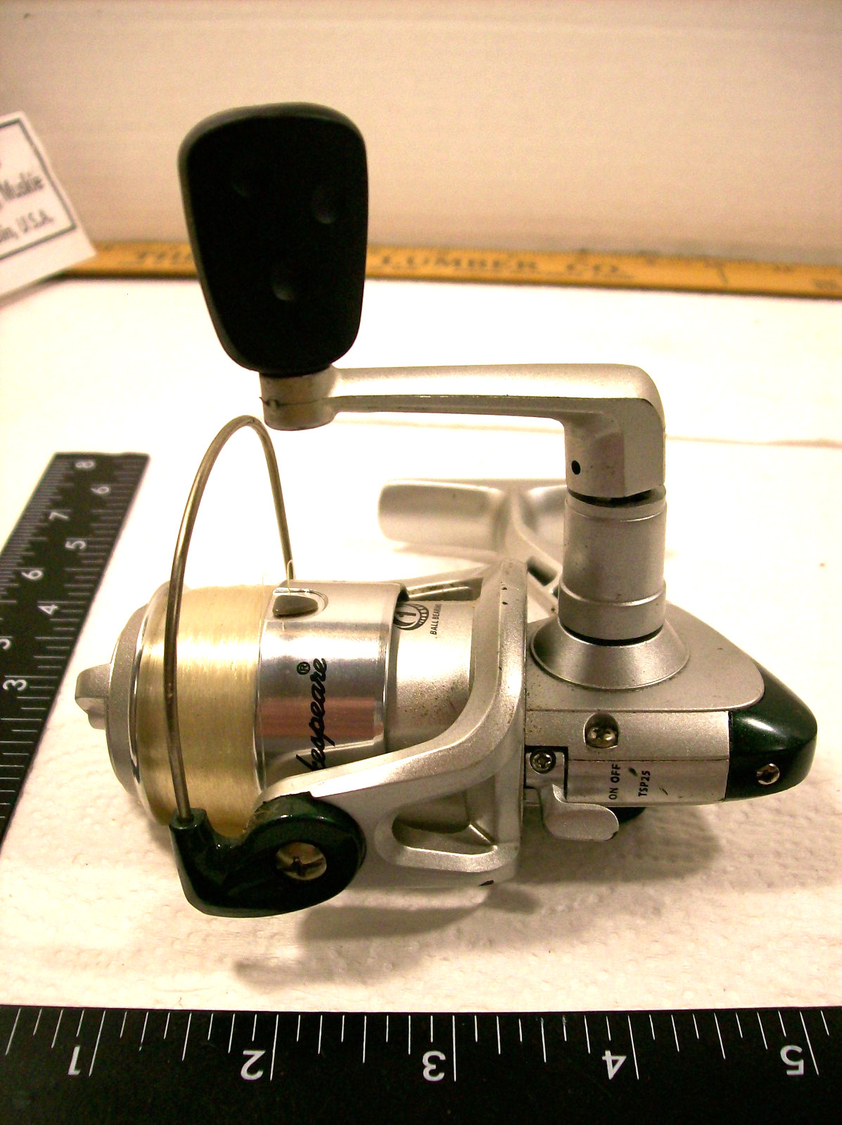 Shakespeare Open Face Spinning Reel – 5.5:1 Ratio – Front Drag – Anti-Reverse