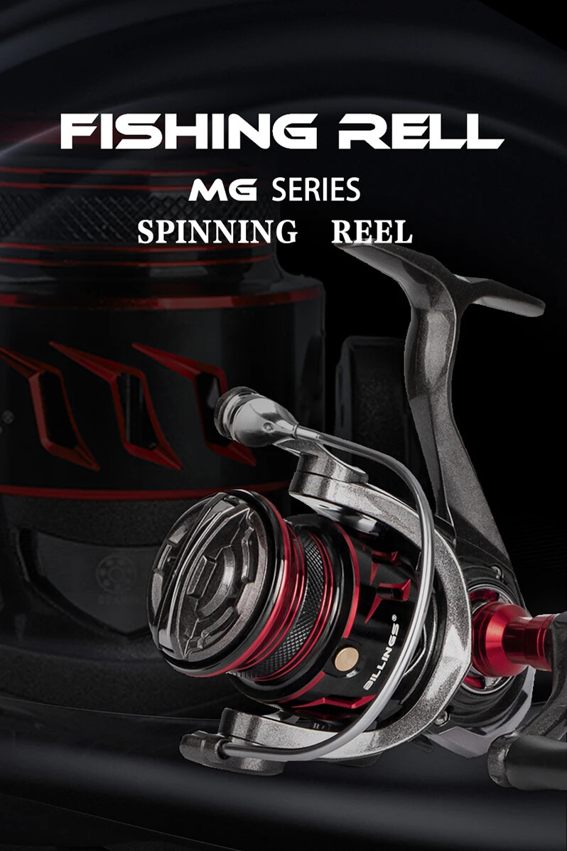 Fishing Reel 800~2500 ,5.1:1 Gear Ratio,14LB Max Drag,Double rockerSaltwater