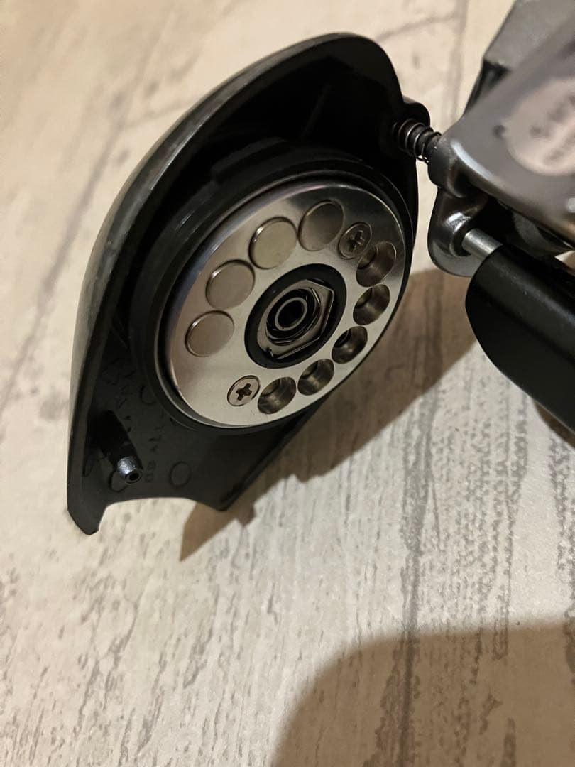 SHIMANO 09AldebaranMg7 Full Custom ZPI KTF Purple Fishing Reel Used Japan