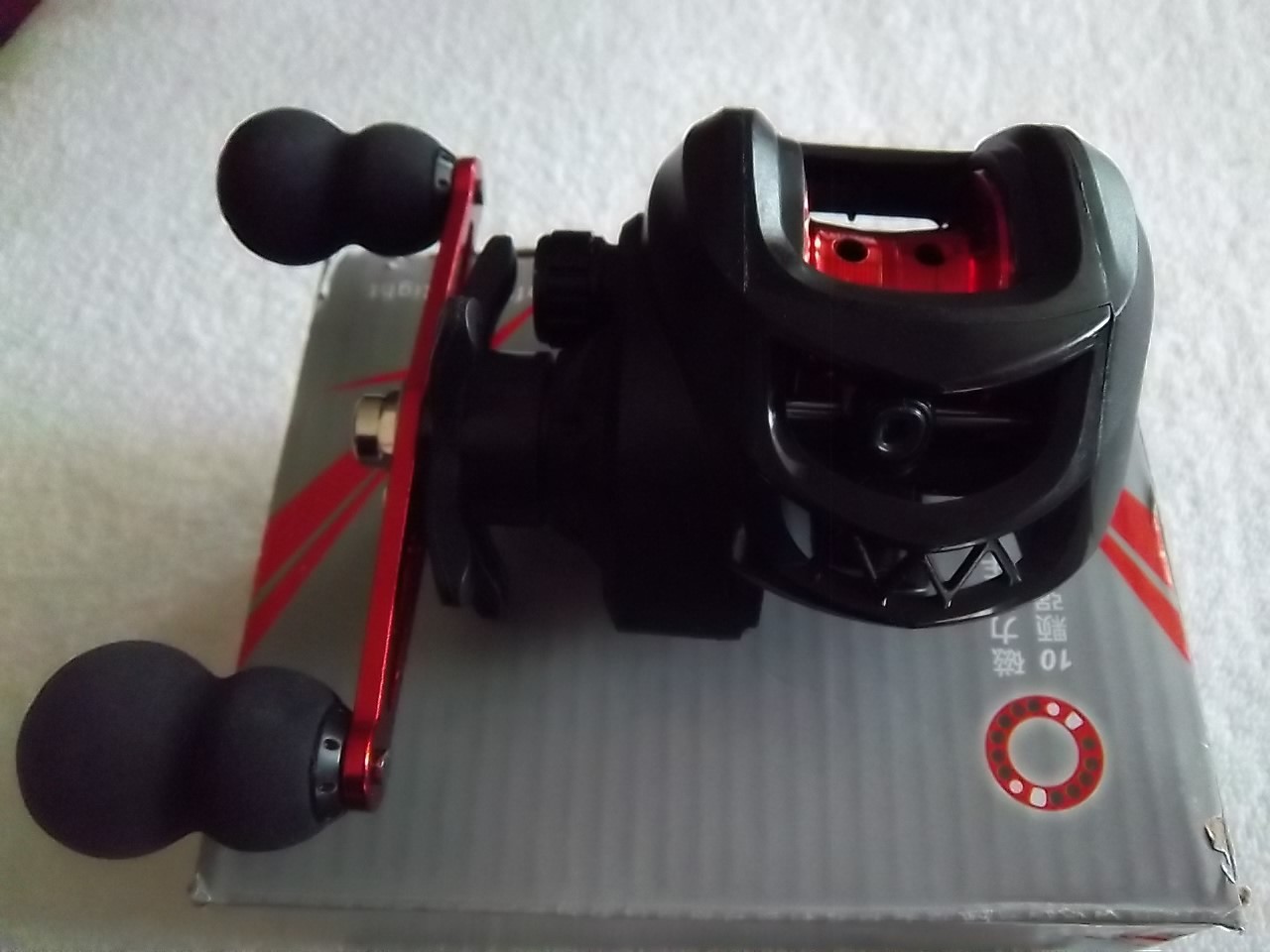 LIIINGCO Baitcasting Fishing Reel – 7.2:1 Gear Ratio, 18+1 BB / 10GK-22-LB MAX D
