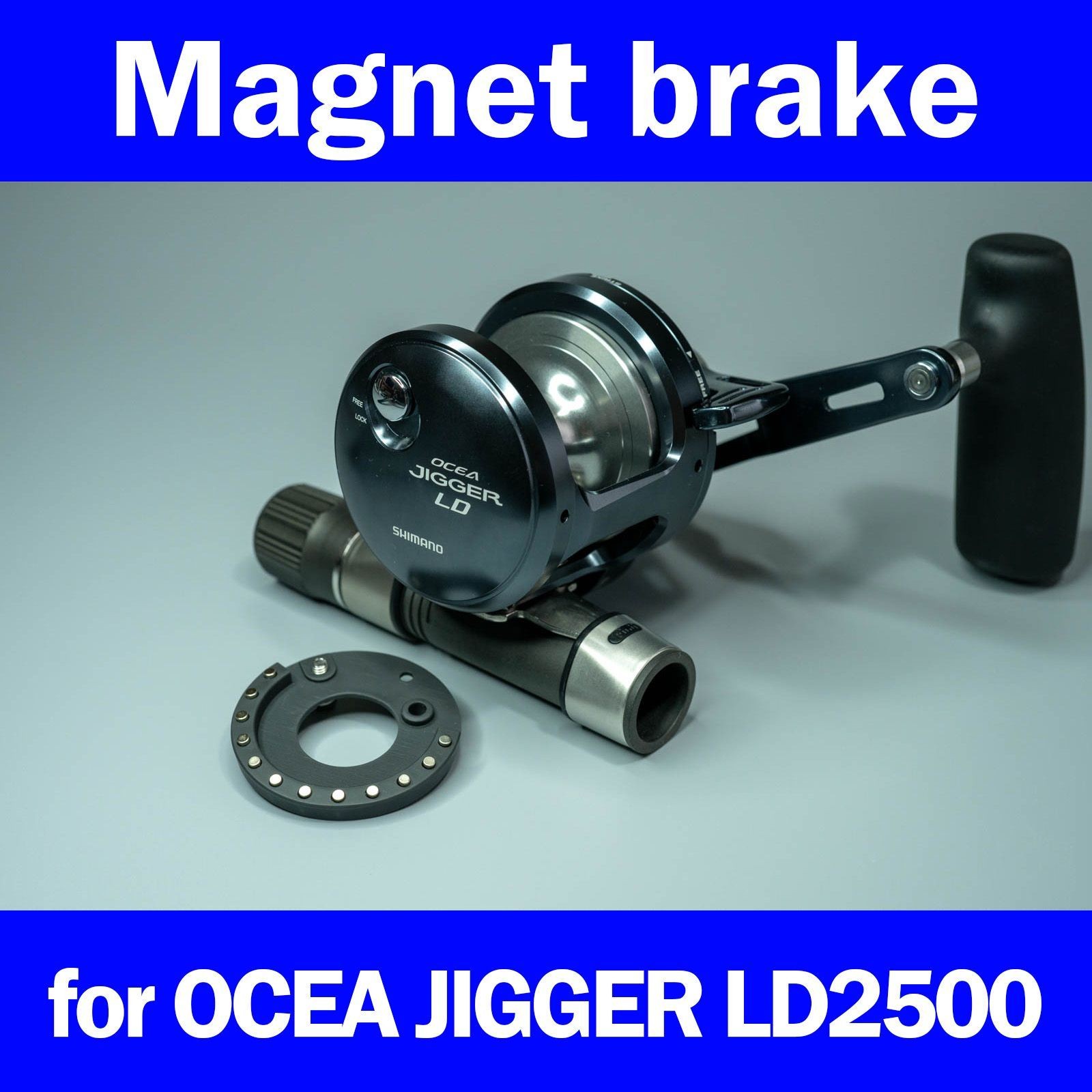 S24OCJLD25 Magnetic Brake for Ocean Jigger LD2500 Used Reel Part