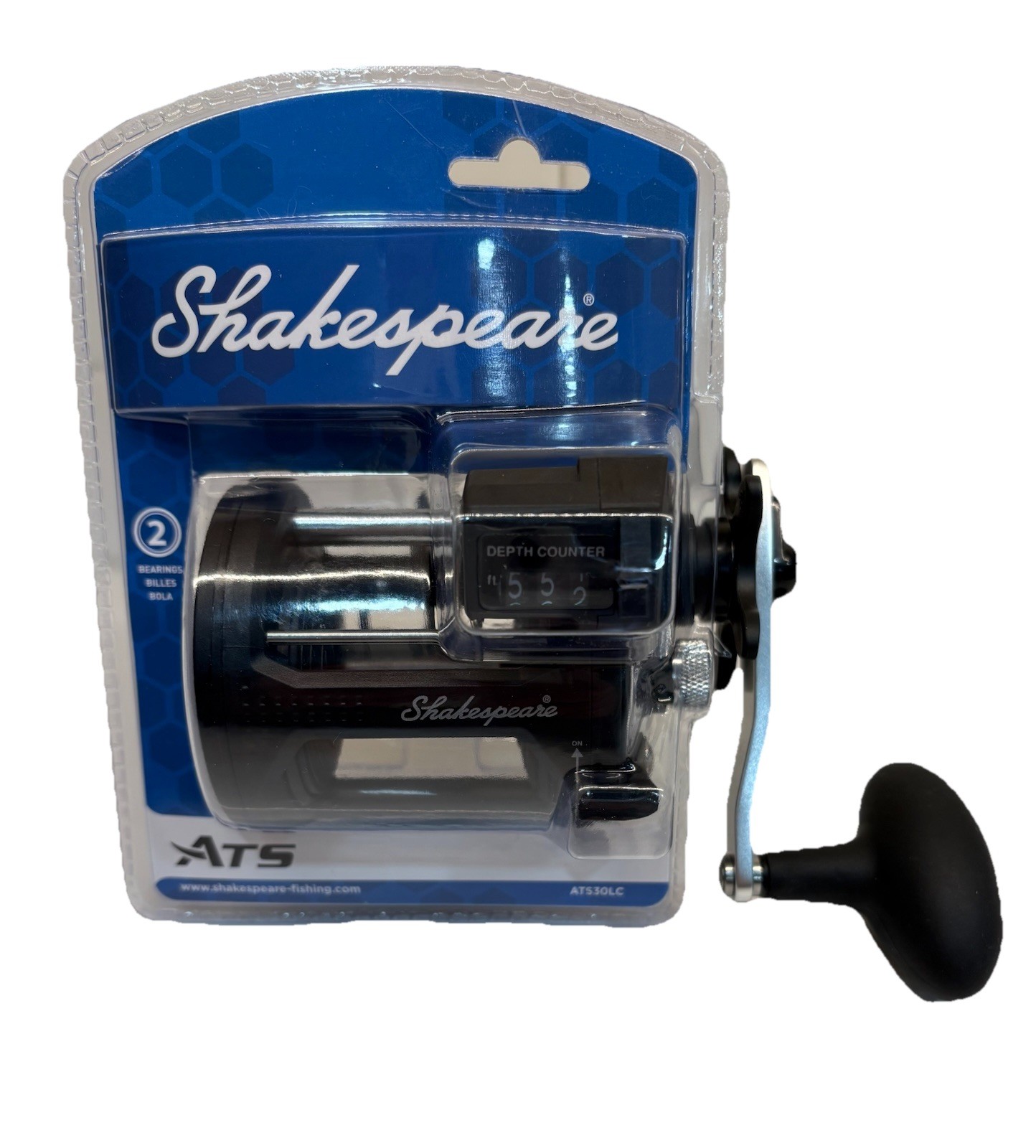 Shakespeare ATS30LCB Trolling Reel with Line Counter 6.3:1 Gear Ratio – NEW