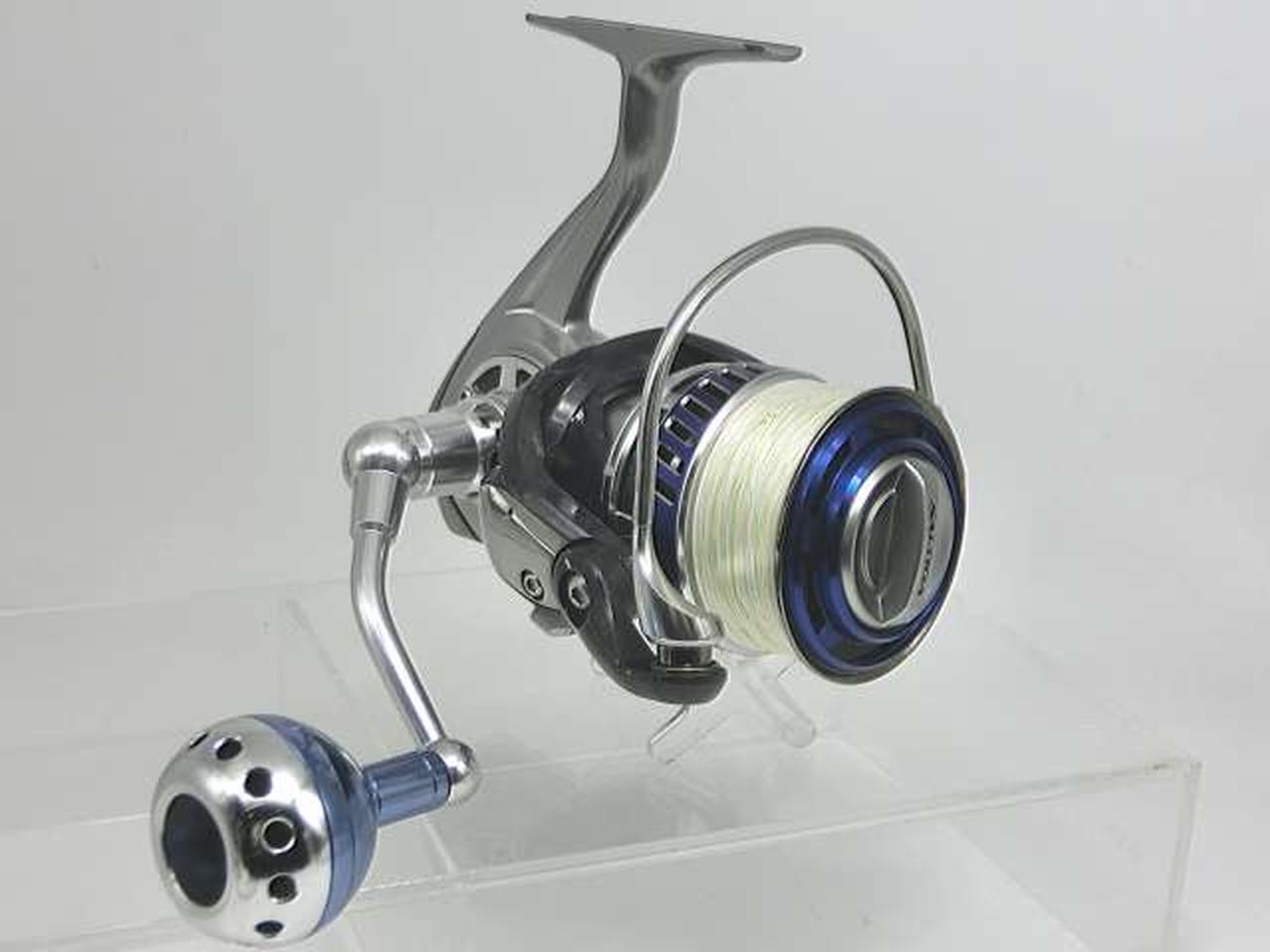 DAIWA 10 SALTIGA 4000H Fishing Reel (00059523) Silver Color Tested w/Box