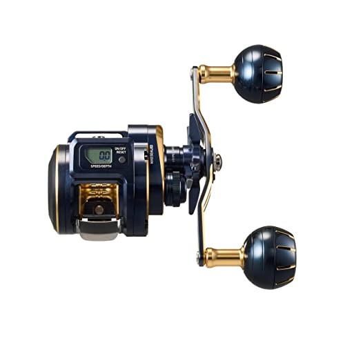 Daiwa Offshore Bait Reel with Counter Saltiga IC 300-DH 140mm Right Handle