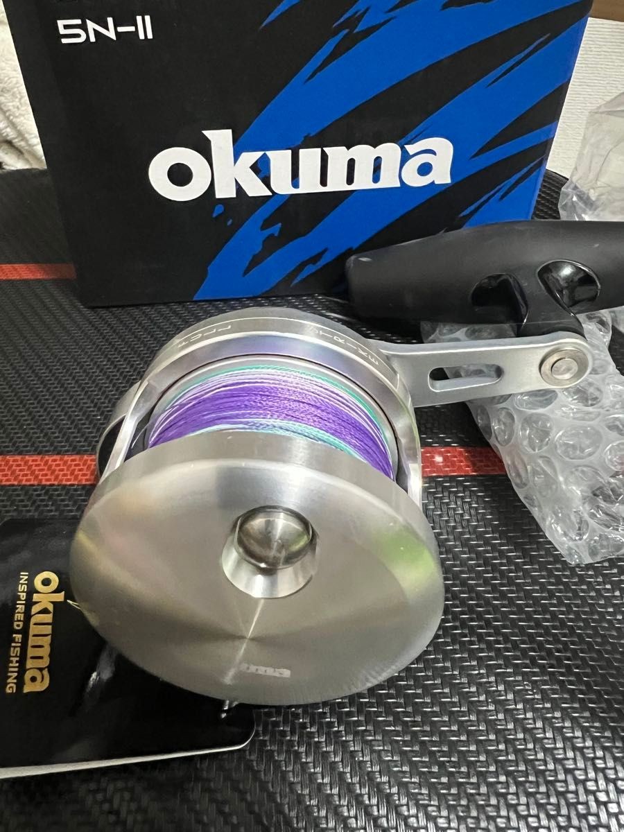 Okuma CAVALLA 5N-II Lever Drag Reel, Right Hand Retrieve
